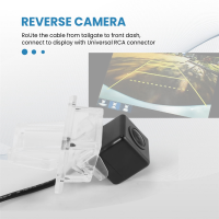 Car Rear View Camera BackUp Reverse Camera for Mercedes-Benz C-Class W204 2007-2014 Compatible with Factory Screen