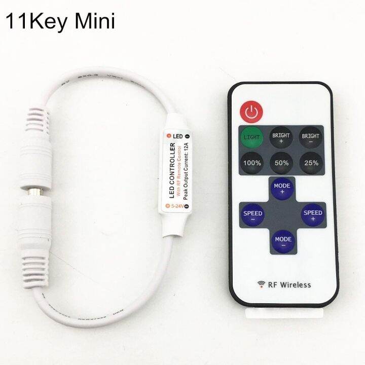 yingke-dc12v-ควบคุมไฟ-led-ขนาดเล็ก-rgb-พร้อม24key-ir-44key-รีโมทคอนโทรลสำหรับโมดูลไฟ-led-แถบไฟ-led-rgb