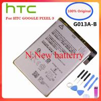 100% 2915mAh แบตเตอรี่ G013A-B เดิมสำหรับ HTC Google Pixel 3 G013B G013A Pixel3โทรศัพท์คุณภาพสูงเปลี่ยน bateria + เครื่องมือ