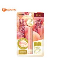 MENTHOLATUM MELTY CREAM LIP 2.4GM WHITE PEACH [66510]