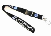 Grosir semua jenis logo mobil lanyard gantungan kunci selempang dokumen tali leher lencana tali selempang sling lanyard untuk kunci