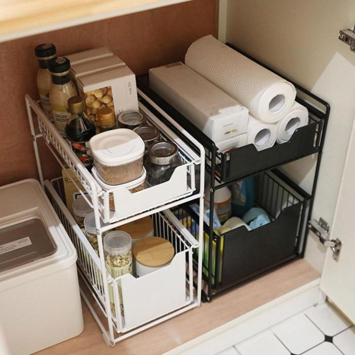 sliding-cabinet-organizer-cabinet-organizer-2-tier-with-pull-out-drawer-kitchen-organizers-under-sink-storage-basket-with-drawers-for-home-helpful