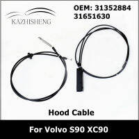 31352884 31651630สำหรับ Volvo S90 XC90เครื่องยนต์ด้านหน้าด้านหลังช่องฝาครอบ Hood Cable