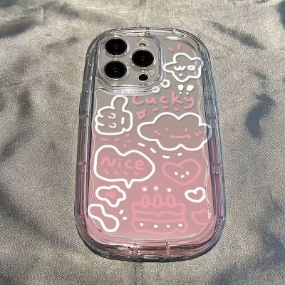 เคสใสลายการ์ตูน 14 / 14PRO / 14MAX /11 13 13pro 13promax/ใสกันกระแทก 6s-7 8 6plus 7plus 11PROMAX 12PROMAX#5017