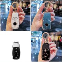 [Accessory part] TPU ฝาครอบเคส Kunci Remote Mobil Fob สำหรับ Mercedes Benz 2017 E Class E200 W213 E260 E300 E320 2018 S คลาส GLA อุปกรณ์เสริม