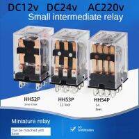 รีเลย์ Dc12v Dc24v ขนาดเล็ก HH52P Ac220v 53P 54P 62P 63P 64P MY2NJ MY3NJ MY4NJ LY4NJ LY3NJ