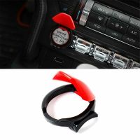 Car Ignition Switch Button Cover Ignition Engine Start Stop Button Cover Trim for 2015 2016 2017 2018