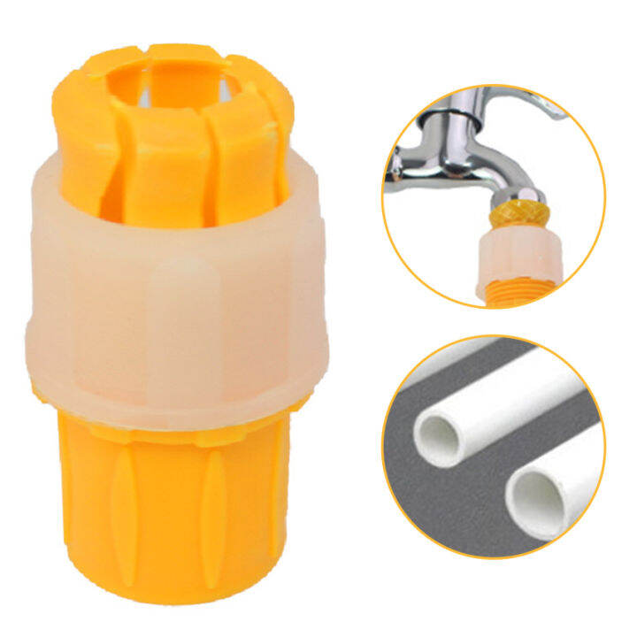 10 Pcs 16mm Hard Pipe To Hose Connector Water Pipe Quick Connector