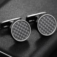 ？》：“： Memolissa 2023 New Fashion Black Grid Rectangle Cufflinks For Mens Shirt Cuff Links Buttons Business Metal Copper Cuff Link