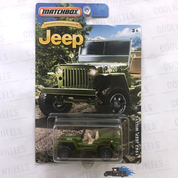 Matchbox 2016 Jeep 75th Anniversary Series - 1943 Jeep Willys | Lazada