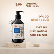 Dầu gội bồ kết & bưởi S.O.N giảm gãy rụng, giảm gàu, dưỡng mượt tóc 300ml