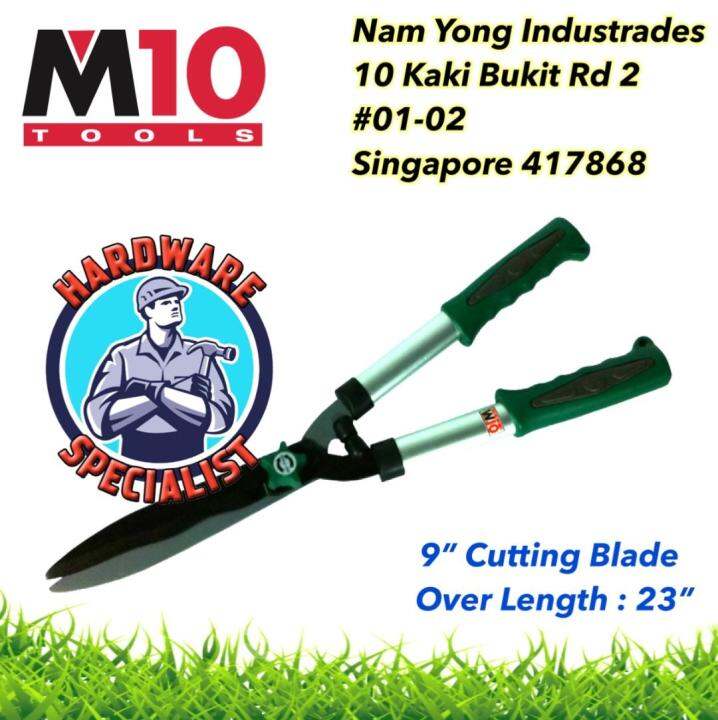 M10 Aluminum 9" Hedge Shear / Grass Cutter M1033 Lazada Singapore