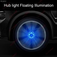 ♂☬ Car Wheel Caps Light Center Cover Lighting Cap Floating Illumination LED for vw bmw benz Audi Jaguar Land Rover Lexus Honda