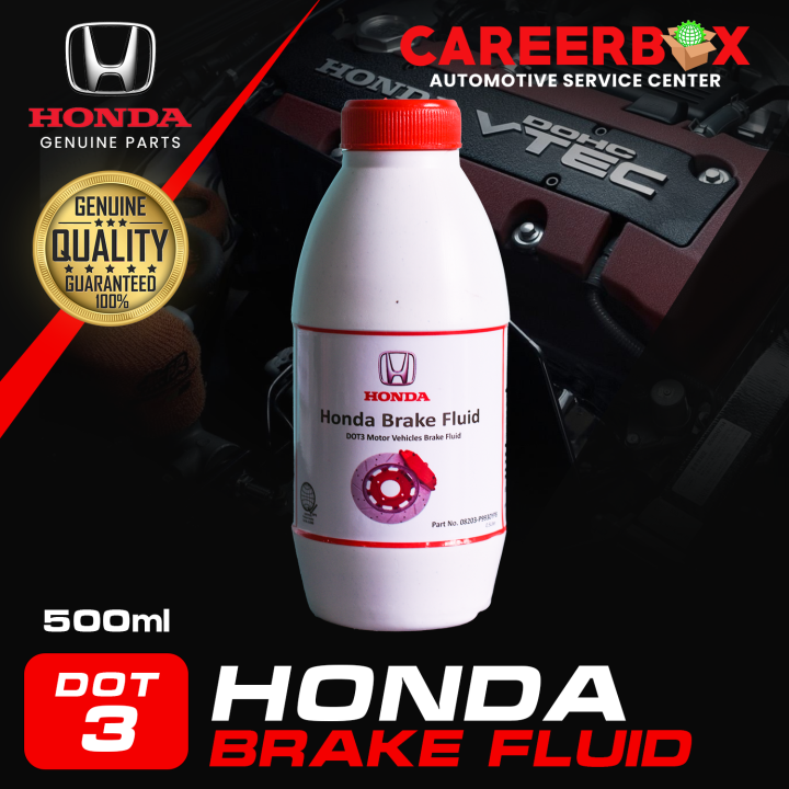 Honda Brake Fluid DOT 3 (Size 0.5 Liters ) 100 percent Genuine Lazada PH