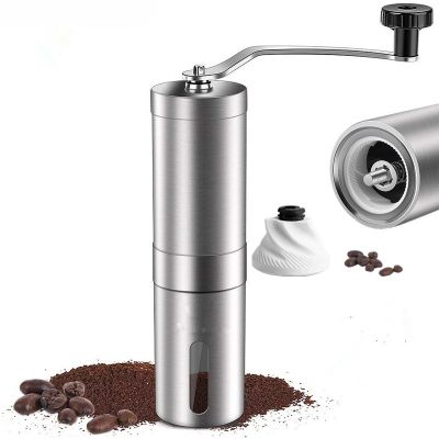 CFA เครื่องบดกาแฟ  มือสแตนเลส อุปกรณ์บดแตนเลส สำหรับเมล็ดบดกาแฟส Stainless steel hand coffee grinder เครื่องบดเมล็ดกาแฟ