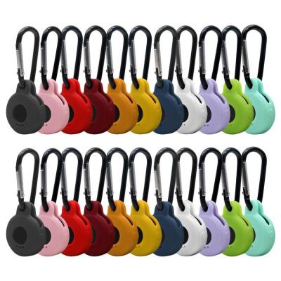 Silicone Case for Tile Sticker 2022 Tracker Soft Flexible Scratch Resistant Cover with Carabiner Protective Sleeve for Tracker advantage