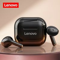 Lenovo LP40หูฟัง5.0หูฟังบลูทูธไร้สาย TWS,ลดเสียงสเตอริโอคู่เบสควบคุมแบบสัมผัสสแตนด์บายได้นาน230Mah