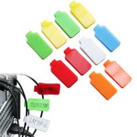 Colorful Waterproof Self Adhesive Wire Labels Network Cable Labels Sticker For Electrical Cables Organize Cord Identification Cable Management