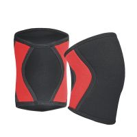 [Rear Waves]ออกกำลังกายยิมฝึกอบรม Squats เข่าแขนป้องกันเข่า Support7mm การบีบอัด Neoprene C Rossfit ยกน้ำหนักรองเข่า