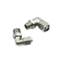 Pneumatic Rotary Fitting Elbow Push In Connector M5 1/8 quot; 1/4 quot; 3/8 quot; 1/2 quot; BSP Male Quick Twist 4/6/8/10/12mm OD Tube