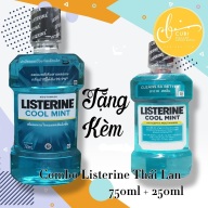 Cặp nước súc miệng Listerine 750ml + 250ml thumbnail
