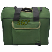 Green Soft Bag Kitbag Backpack For Leica TS06 TS09 TS15 Plus Series Total Station Survey Bag