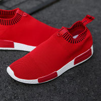 2020 new mens shoes casual sneaker summer breathable lightweight sports non-slip comfortable red white outdoor fashion shoes