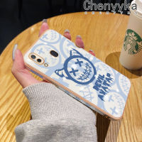 Chenyyka เคส M10s A20 A30ปลอกสำหรับ Samsung ลายการ์ตูนปีศาจน้อย,เคสซิลิโคนเคลือบดีไซน์ใหม่ฝาปิดเลนส์เต็มรูปแบบปกป้องกล่องกันกระแทกกล้องถ่ายรูปเคสนิ่ม