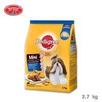 ? { ส่งฟรี } ?  Pedigree Mini Adult Chicken Liver Vegetable เพดดิกรี ไก่ตับและผัก 2.7Kg.  บริการเก็บเงินปลายทาง