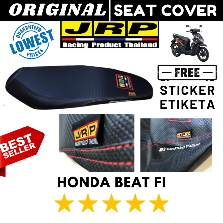 ORIGINAL HONDA BEAT FI JRP SEAT COVER / ORIGINAL DRY CARBON SEAT COVER