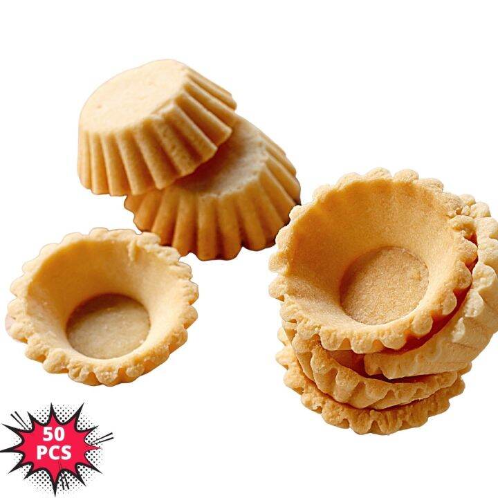 Tart Shell 4cm Tart Crust Kulit Tart 50pcs (Halal) Lazada