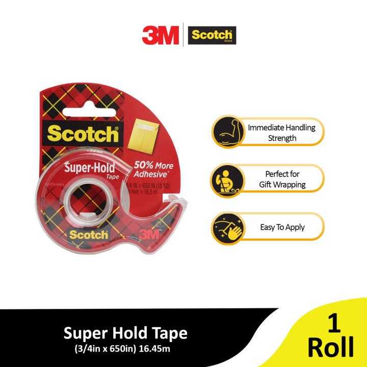 Scotch® Super-Hold Tape Dispensered Rolls