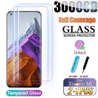 Curved Screen Protector For Xiaomi Mi 12S 11 Ultra 12 Pro UV Tempered Glass Mi Note 10 Note10 Mix 4 Mix4 Mi12 Mi11 10S S 5G Film