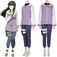 Anime Hyuga Hinata Cosplay Costumes Shippuden Generation Jacket Pants