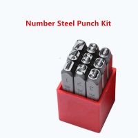 Heavy Duty Metal Stamping kit Punch Tool Number 1.5mm-12mm Alphabet Stamps Tools DIY Jewelry Gold Silver Metal wood