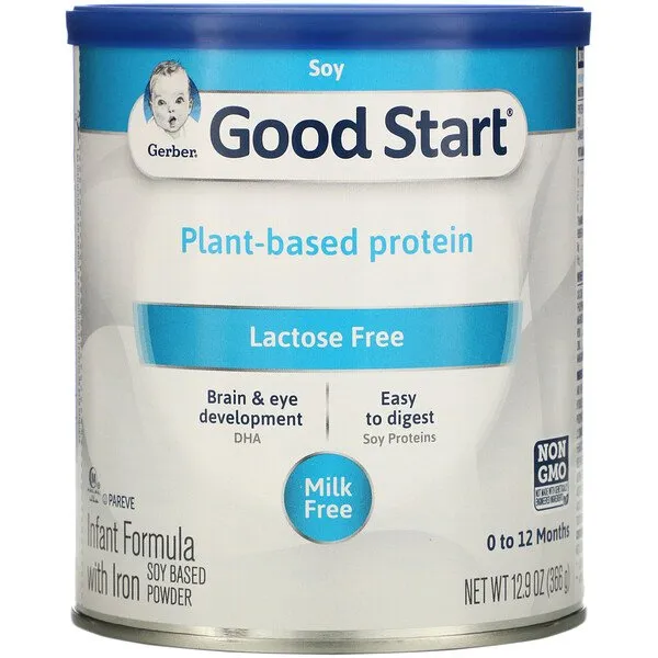 Gerber, Good Start, Soy Based Powder Infant Formula with Iron, Lactose Free