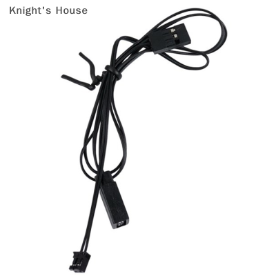 Knights House อะแดปเตอร์ควบคุมการระบายความร้อนด้วยไฟ12V 4 PIN PWM argh สำหรับพีซี