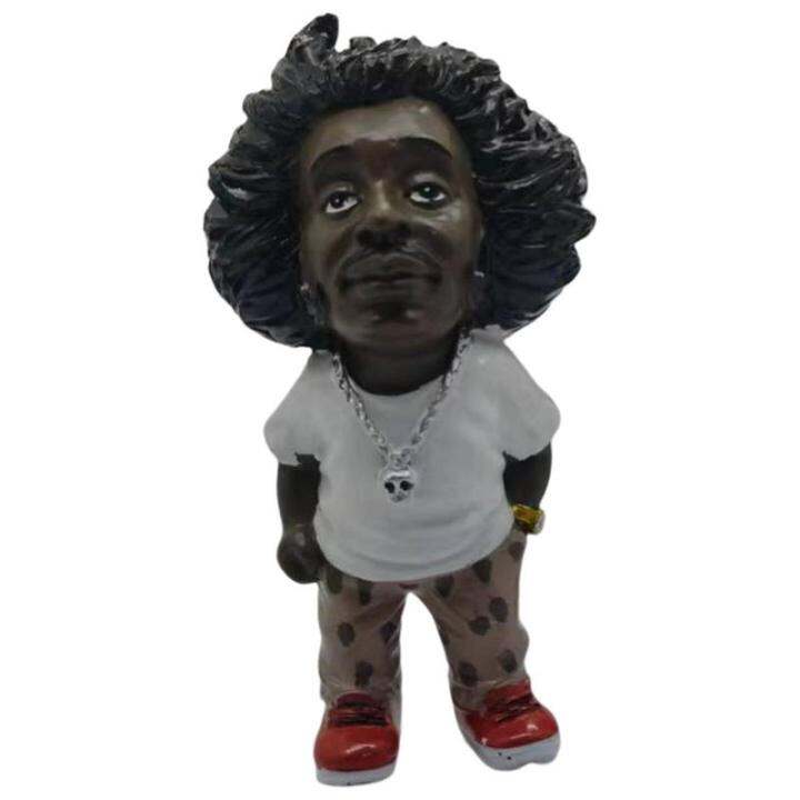 Hiphop Legend Resin Statue Hip Hop Characters Mini Resin Crafts