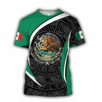 Mexican spirit Aztec T-shirt 3D all over print proud Mexican shirt Unisex s-5xl