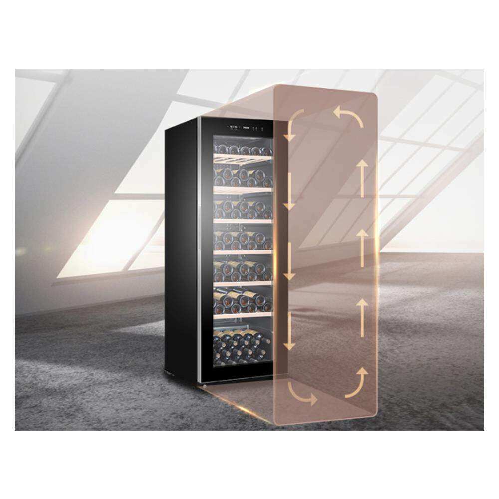 ตู้แช่ไวน์ HAIER JC360 171 ขวด สีดำWINE CELLAR HAIER JC360 171 BOTTLES BLACK **ด่วน สินค้า