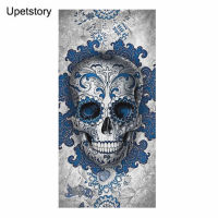 Cotton Microfiber Towels Sugar Skull Print s Home Soft Shower Towel for Bath Beach Portable Washcloth Bathroom Accessories