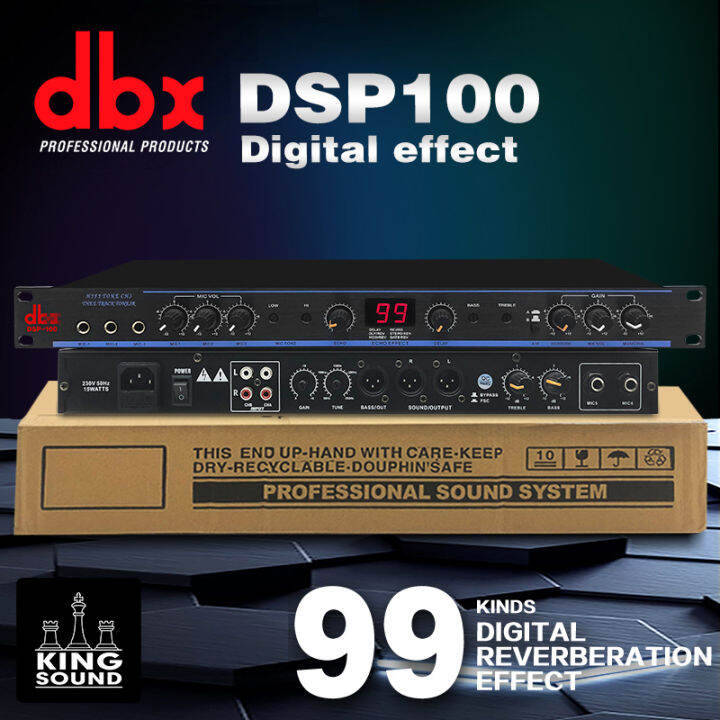 DBX DSP100 audio vocal microphone Professional Preeffect DSP 100 99