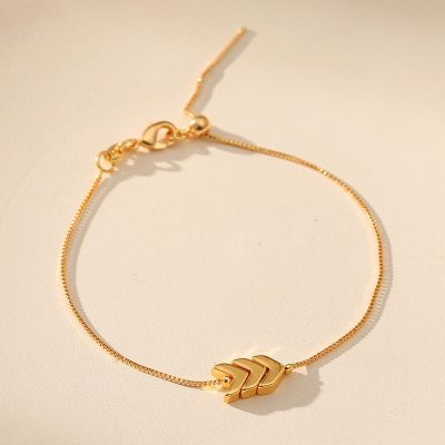 CCGOOD Arrow Design Dainty Bracelet for Women Gold Plated 18 K High Quality Fashion Bracelets Minimalist Jewelry Pulseras Mujer