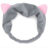 ✕❐✉ Lovely Cat Ear Headband for Women Soft Elastic Makeup Face Washing Hairbands Cute Turban Girls Hair Accessories Party Headwrap