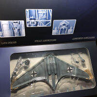 172 Scale เยอรมนี229 HO229 Horten 229เครื่องบินทิ้งระเบิดเครื่องบินจำลองโลหะ Diecast พลาสติกและของเล่น Fighter สำหรับคอลเลกชัน