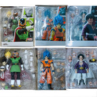 SHFiguarts รูป Son Goku Super Saiyan Gokou Saiyaman Gohan Trousle Mr. Satan Action Figures ของเล่นของขวัญ