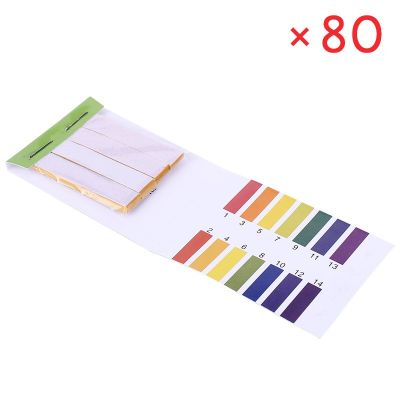 80 Strips/Set PH Test  Quality And Fast Reading For Chemical Testing  Acid-base Testing Inspection Tools