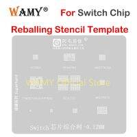 ใหม่ BGA Reballing Stencil Template สําหรับสวิตช์เกม IC Chip BGA200 NFCBEA BCM4354 MAX77620A MAX77812 CYW20734 T = 0.12MM เครื่องมือ