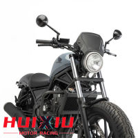 เหมาะสำหรับ Honda Enw CMX 300 REBEL CMX 500 REBEL 2017-2020 2021 2022 2023กระจกรถจักรยานยนต์กระจกอลูมิเนียมชุด Deflector