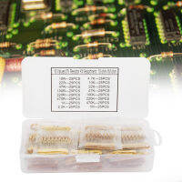 400Pcs 1/2W 16 ค่า 10ohm-1Mohm ตัวต้านทานคาร์บอนชุด Assortment Components Kit